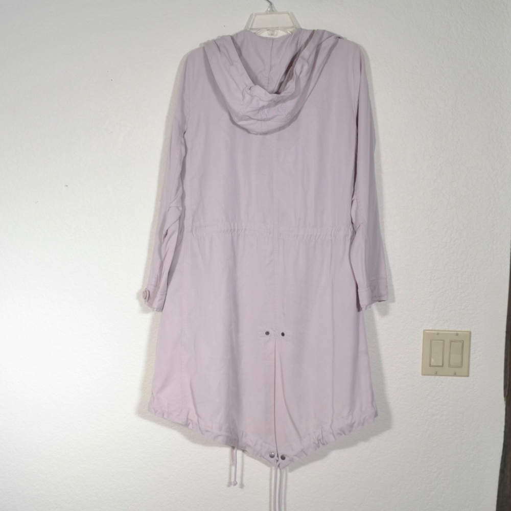 NWT SILENCE + NOISE WAYLIN ASYMMETRICAL PARKA, SMALL - Picture 6 of 16